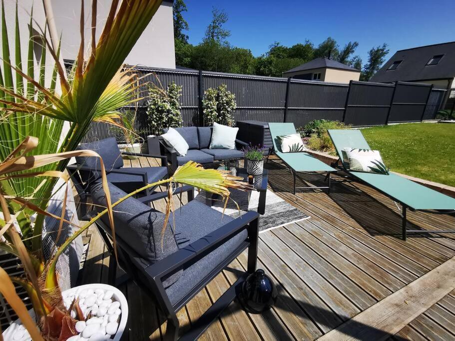 Maison Familiale 6 Personnes Miniac-Morvan 외부 사진